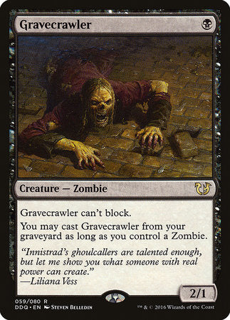 Gravecrawler [Duel Decks: Blessed vs. Cursed] | Tabernacle Games