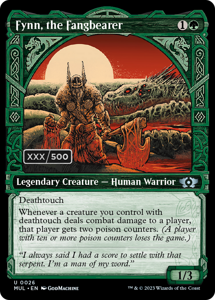 Fynn, the Fangbearer (Serialized) [Multiverse Legends] | Tabernacle Games