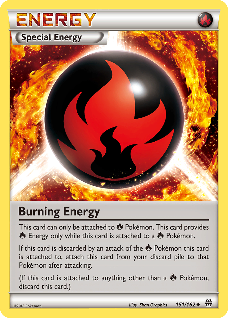 Burning Energy (151/162) [XY: BREAKthrough] | Tabernacle Games