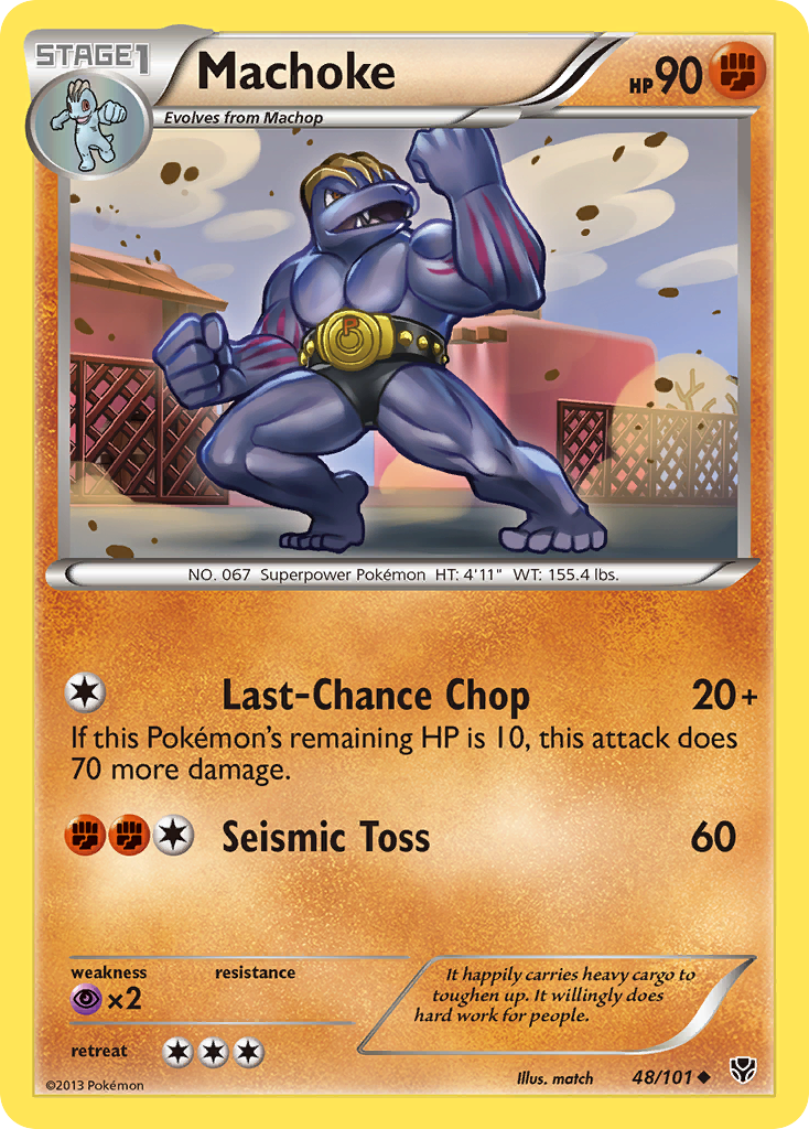 Machoke (48/101) [Black & White: Plasma Blast] | Tabernacle Games