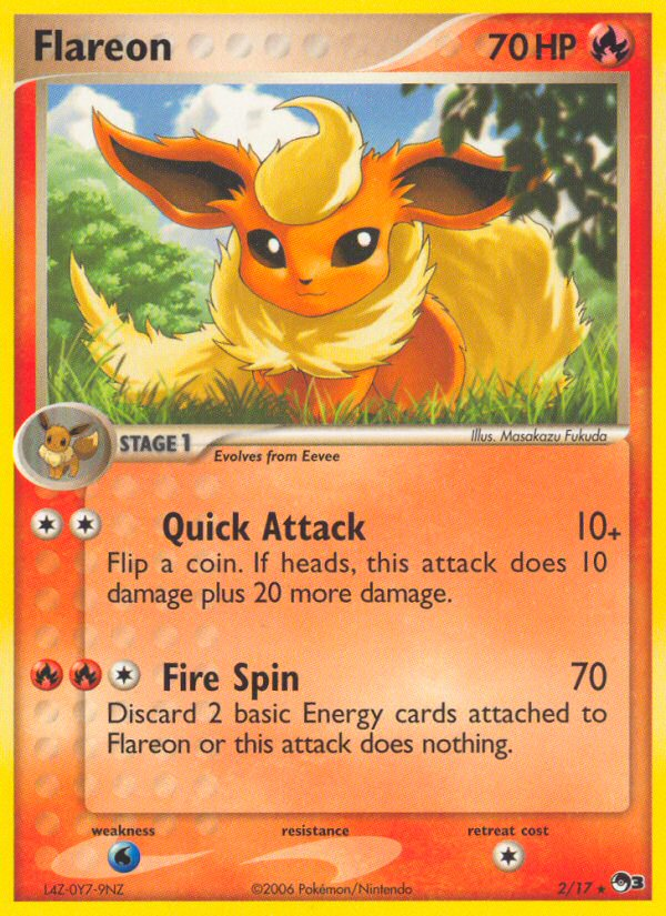 Flareon (2/17) [POP Series 3] | Tabernacle Games