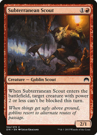 Subterranean Scout [Magic Origins] | Tabernacle Games