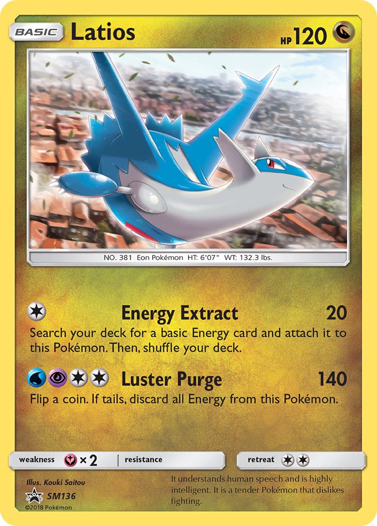 Latios (SM136) [Sun & Moon: Black Star Promos] | Tabernacle Games