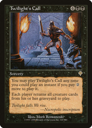 Twilight's Call [Invasion] | Tabernacle Games
