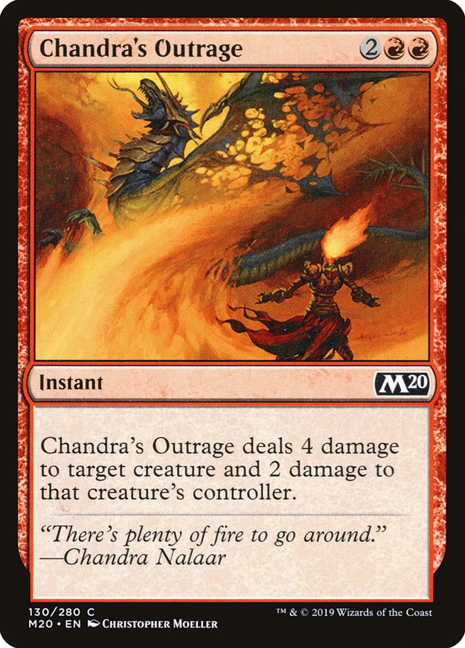 Chandra's Outrage [Core Set 2020] | Tabernacle Games