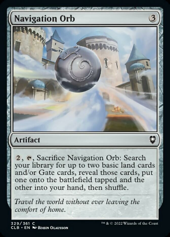 Navigation Orb [Commander Legends: Battle for Baldur's Gate] | Tabernacle Games