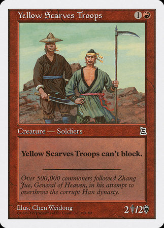 Yellow Scarves Troops [Portal Three Kingdoms] | Tabernacle Games
