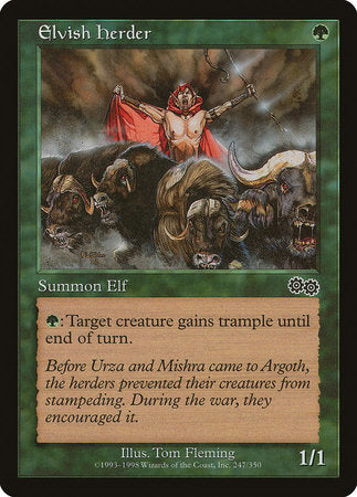 Elvish Herder [Urza's Saga] | Tabernacle Games
