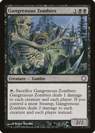 Gangrenous Zombies [Coldsnap Theme Decks] | Tabernacle Games