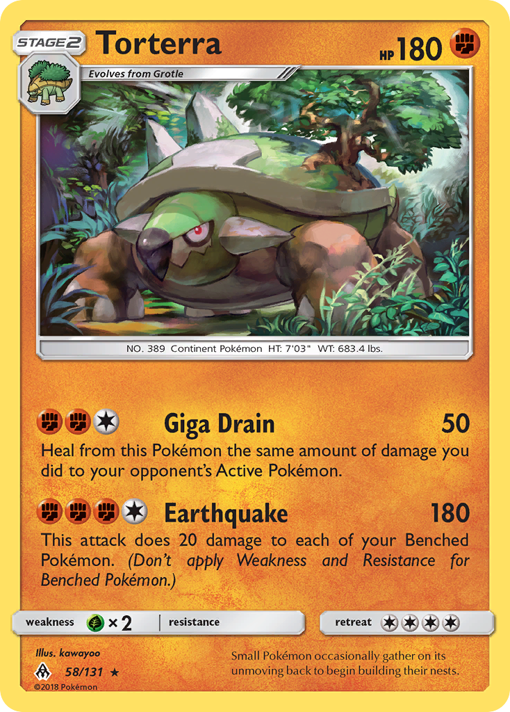 Torterra (58/131) [Sun & Moon: Forbidden Light] | Tabernacle Games