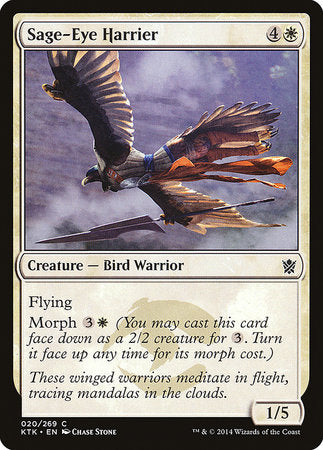 Sage-Eye Harrier [Khans of Tarkir] | Tabernacle Games