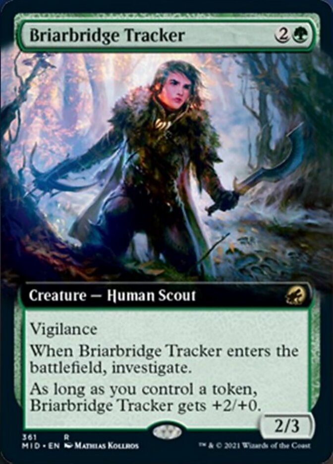 Briarbridge Tracker (Extended) [Innistrad: Midnight Hunt] | Tabernacle Games