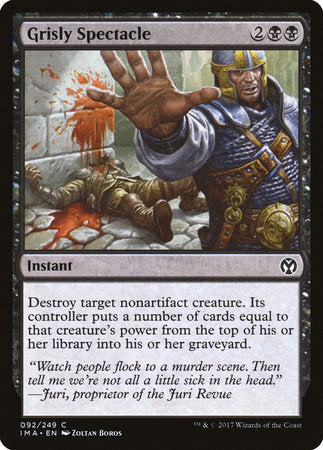 Grisly Spectacle [Iconic Masters] | Tabernacle Games