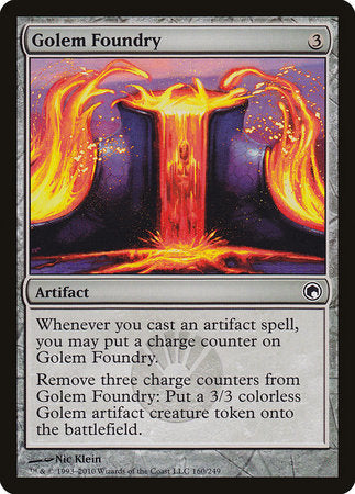 Golem Foundry [Scars of Mirrodin] | Tabernacle Games