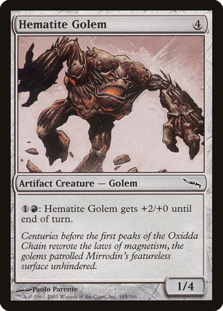 Hematite Golem [Mirrodin] | Tabernacle Games