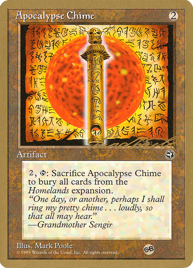 Apocalypse Chime (Leon Lindback) (SB) [Pro Tour Collector Set] | Tabernacle Games