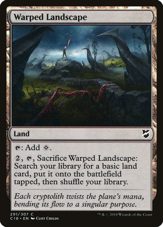 Warped Landscape [Commander 2018] | Tabernacle Games