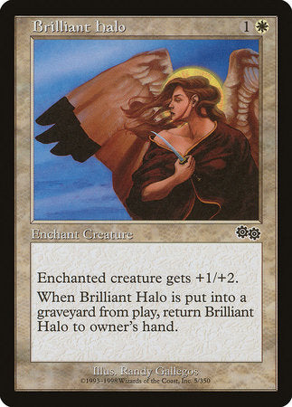 Brilliant Halo [Urza's Saga] | Tabernacle Games
