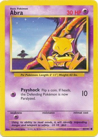 Abra (43/102) [Base Set Unlimited] | Tabernacle Games