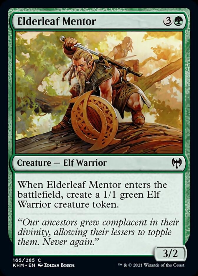 Elderleaf Mentor [Kaldheim] | Tabernacle Games