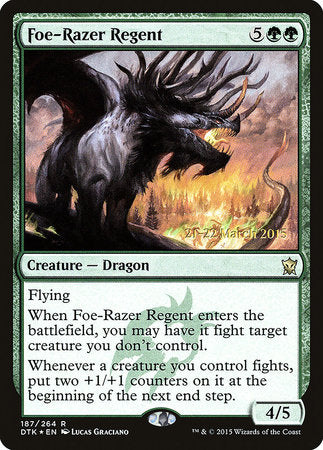 Foe-Razer Regent [Dragons of Tarkir Promos] | Tabernacle Games