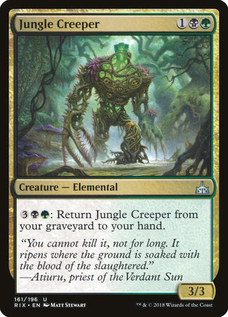 Jungle Creeper [Rivals of Ixalan] | Tabernacle Games