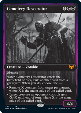 Cemetery Desecrator [Innistrad: Double Feature] | Tabernacle Games