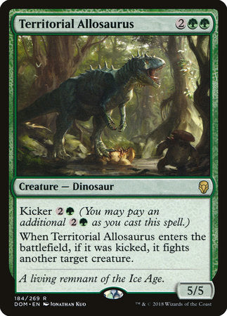 Territorial Allosaurus [Dominaria] | Tabernacle Games