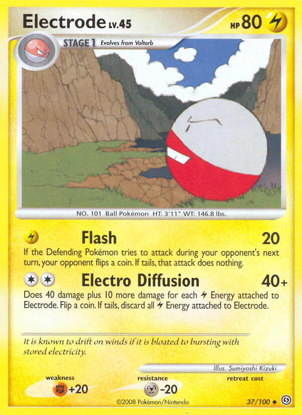 Electrode (37/100) [Diamond & Pearl: Stormfront] | Tabernacle Games