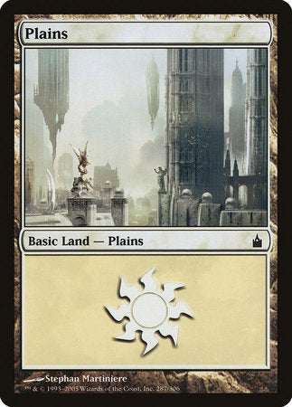 Plains (287) [Ravnica: City of Guilds] | Tabernacle Games
