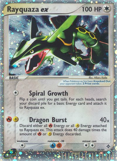 Rayquaza ex (97/97) [EX: Dragon] | Tabernacle Games