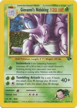 Giovanni's Nidoking (7/132) [Gym Challenge Unlimited] | Tabernacle Games