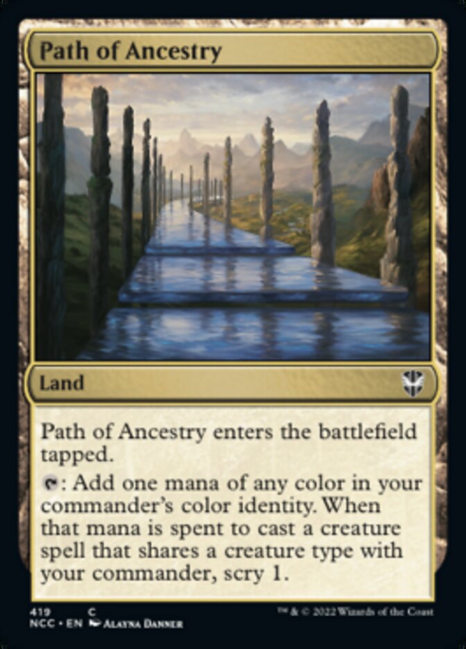 Path of Ancestry [Streets of New Capenna Commander] | Tabernacle Games