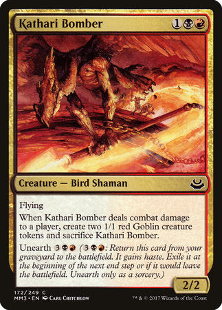 Kathari Bomber [Modern Masters 2017] | Tabernacle Games