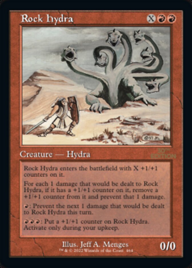 Rock Hydra (Retro) [30th Anniversary Edition] | Tabernacle Games