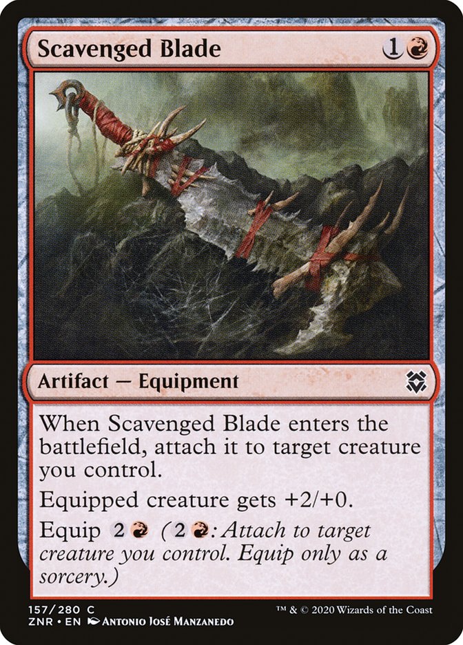 Scavenged Blade [Zendikar Rising] | Tabernacle Games