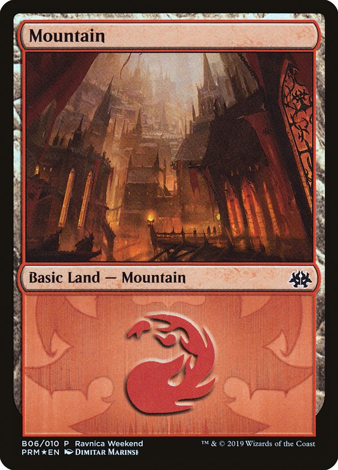 Mountain (B06) [Ravnica Allegiance Guild Kit] | Tabernacle Games