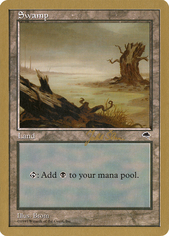 Swamp (js340a) (Jakub Slemr) [World Championship Decks 1999] | Tabernacle Games