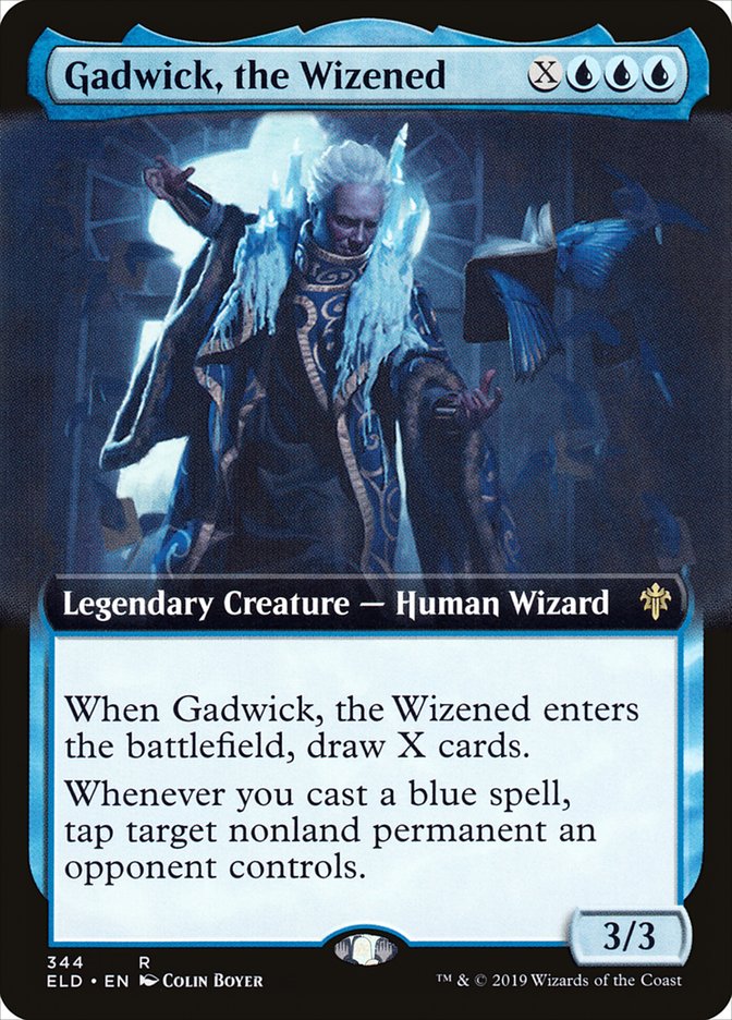 Gadwick, the Wizened (Extended Art) [Throne of Eldraine] | Tabernacle Games