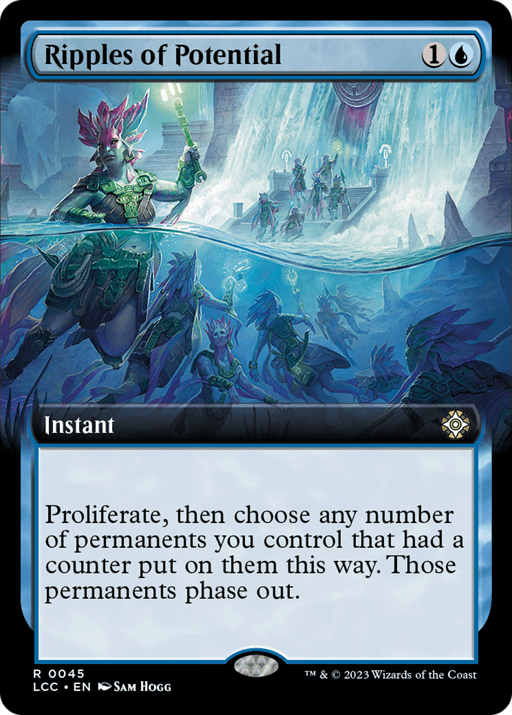 Ripples of Potential (Extended Art) [The Lost Caverns of Ixalan Commander] | Tabernacle Games