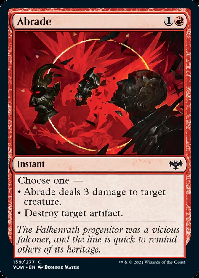 Abrade [Innistrad: Crimson Vow] | Tabernacle Games