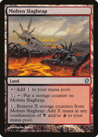 Molten Slagheap [Commander 2013] | Tabernacle Games