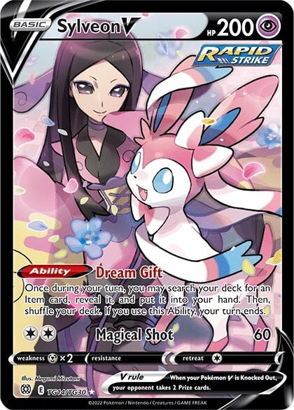 Sylveon V (TG14/TG30) [Sword & Shield: Brilliant Stars] | Tabernacle Games