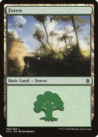 Forest (266) [Khans of Tarkir] | Tabernacle Games