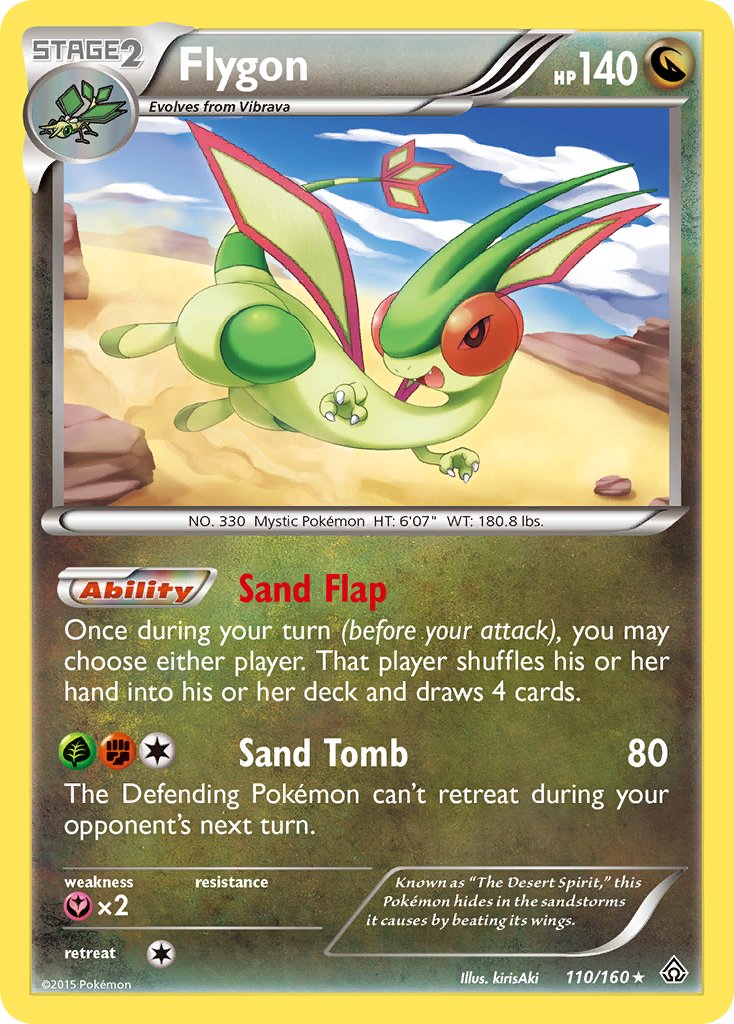 Flygon (110/160) (Cosmos Holo) (Blister Exclusive) [XY: Primal Clash] | Tabernacle Games