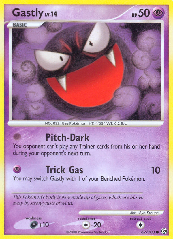 Gastly (62/100) [Diamond & Pearl: Stormfront] | Tabernacle Games