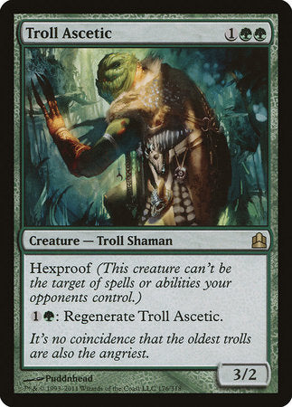 Troll Ascetic [Commander 2011] | Tabernacle Games