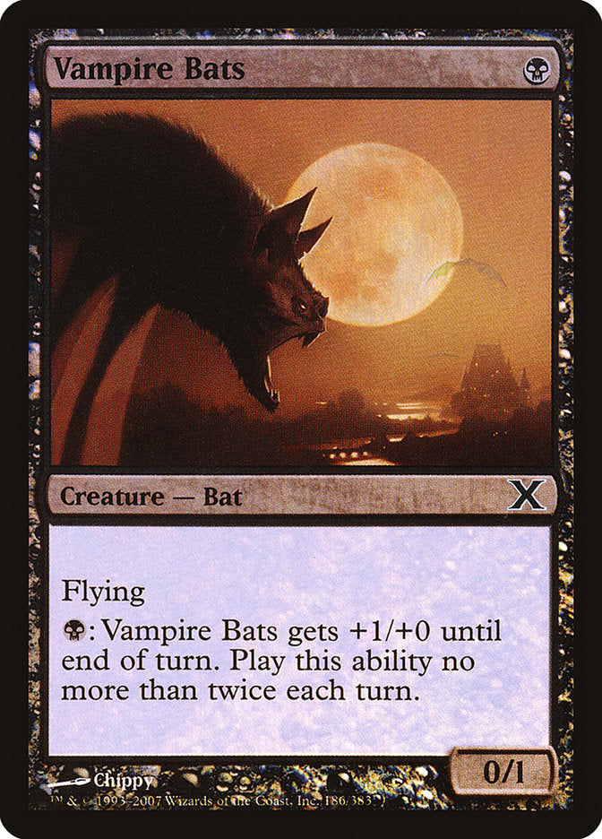 Vampire Bats (Premium Foil) [Tenth Edition] | Tabernacle Games