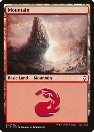 Mountain (302) [Commander Anthology Volume II] | Tabernacle Games