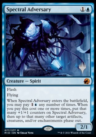 Spectral Adversary (Promo Pack) [Innistrad: Midnight Hunt Promos] | Tabernacle Games